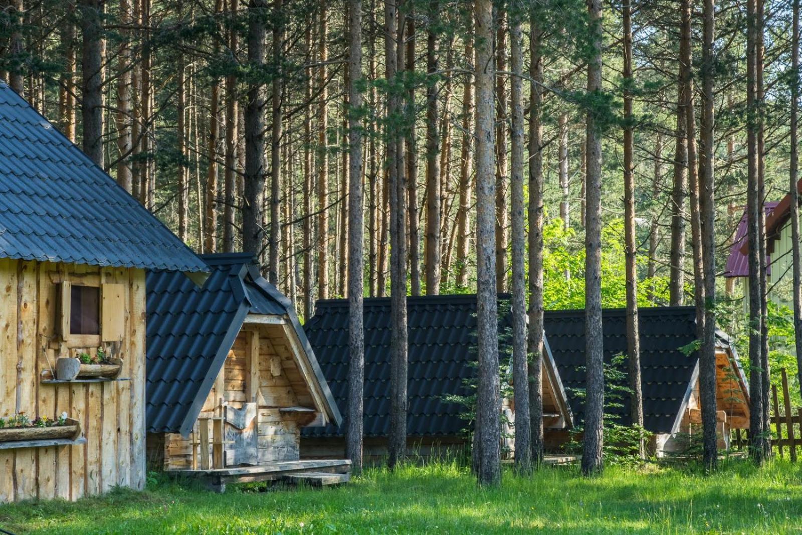 Eco Camp Chalets Pod Gorom Žabljak Eksteriør billede