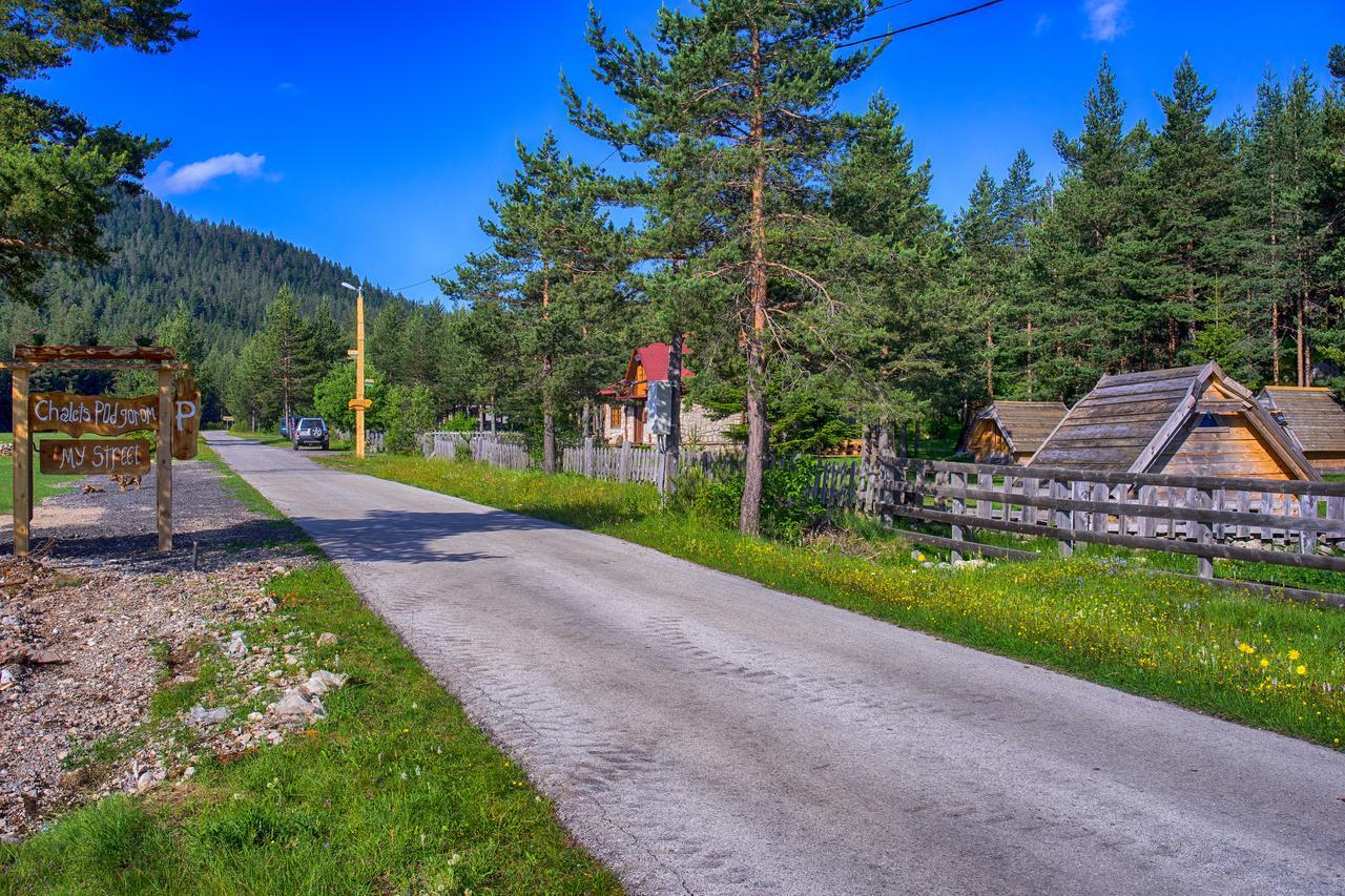 Eco Camp Chalets Pod Gorom Žabljak Eksteriør billede